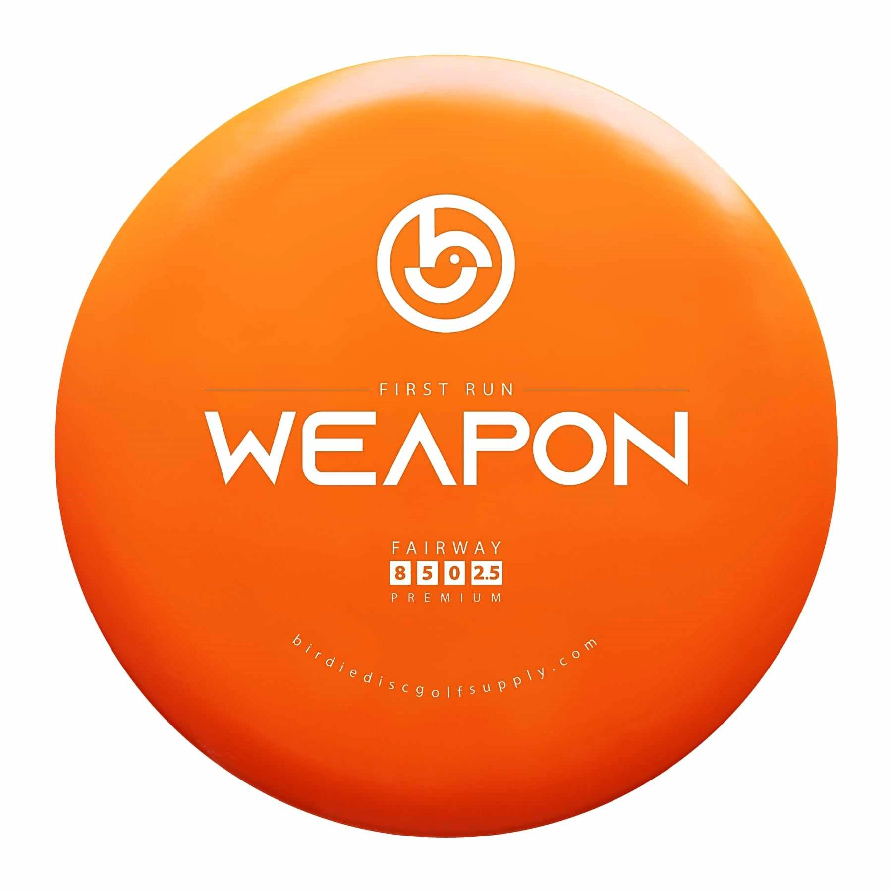 Orange Weapon Fairway Disc